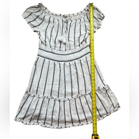 American Eagle Outfitters Striped Off The Shoulder Boho Dress Womens Size XL - Picture 11 of 11